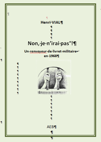 Non, je n'irai pas !